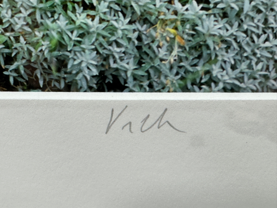 Vern Clevenger Handcrafted Limited Edition Photograph Titled 'Cottage In The Italian Alps' Numbered 2 Of 500 16 X 12 Framed 29.5 X 25.5 Artist Signed Lower Right [Photo 4]