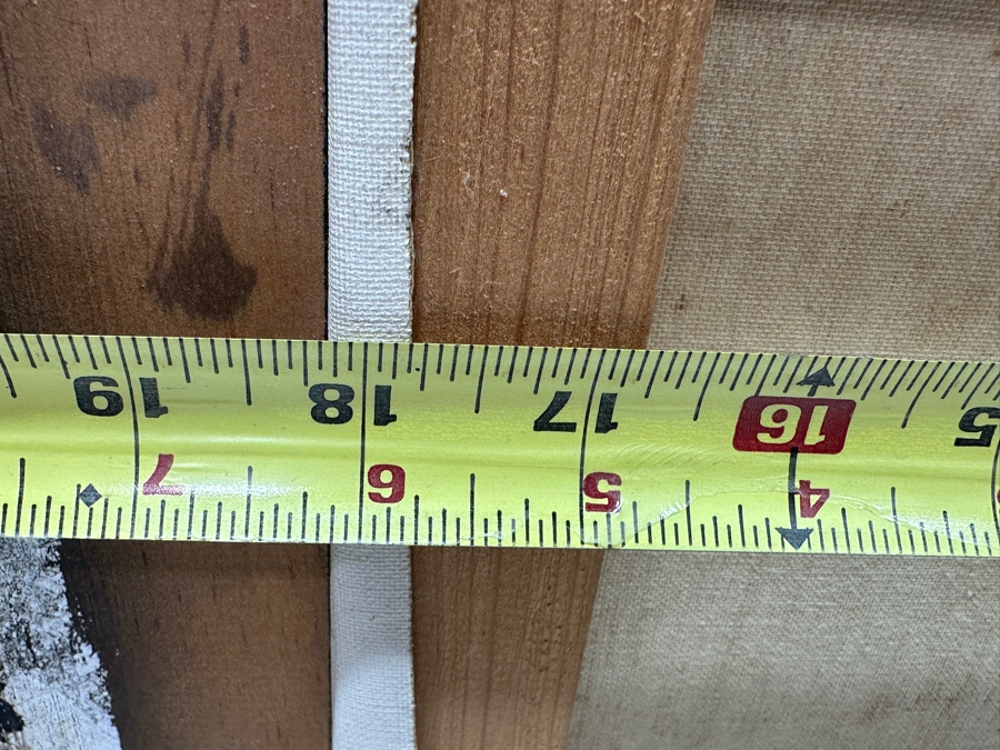 George Behras Original 1969 Parisian Street Scene Oil Painting On Canvas Paris France 18 X 22 Framed 22.5 X 26 [Photo 12]