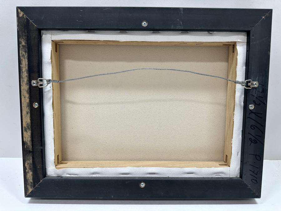 Val Carson Original Laguna Coast Plein Air Seascape Oil Painting On Canvas 16 X 12 Framed 17.5 X 13.5 [Photo 13]