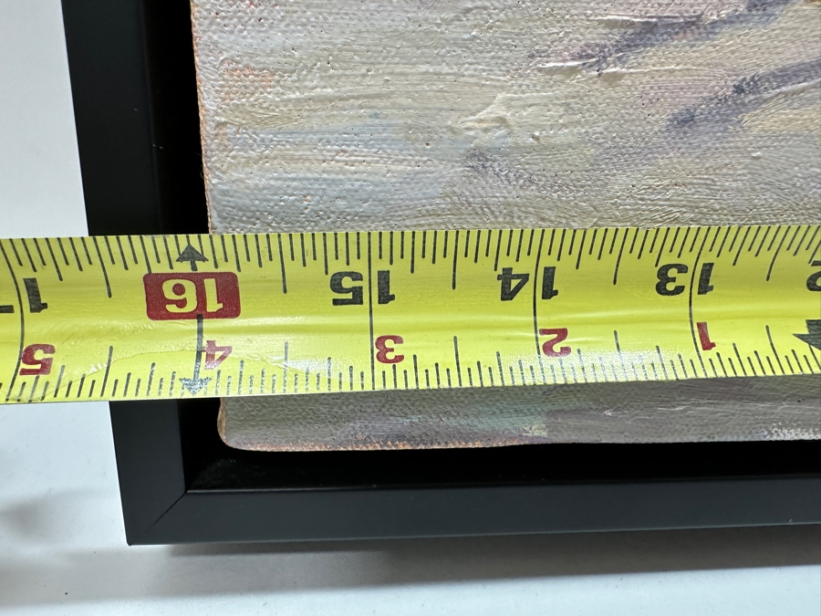 Val Carson Original Laguna Coast Plein Air Seascape Oil Painting On Canvas 16 X 12 Framed 17.5 X 13.5 [Photo 9]