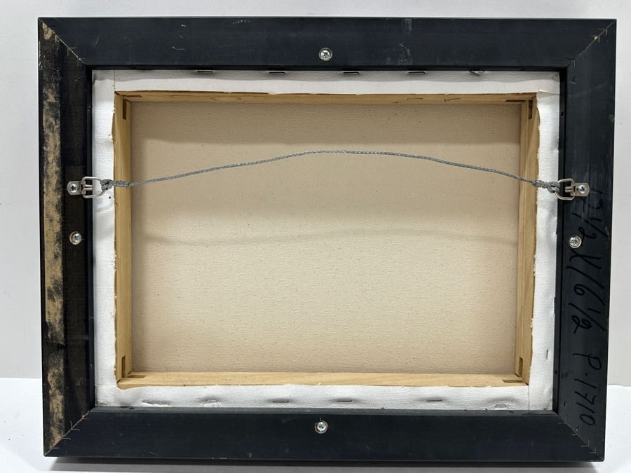 Val Carson Original Laguna Coast Plein Air Seascape Oil Painting On Canvas 16 X 12 Framed 17.5 X 13.5 [Photo 8]