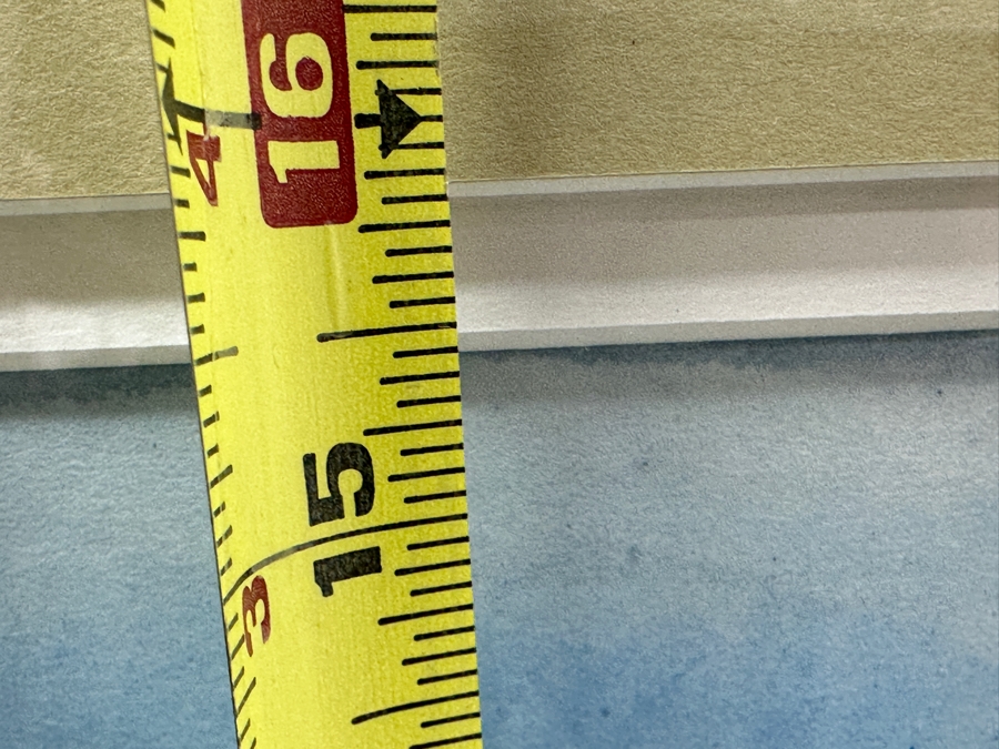 Mary DeLoyht-Arendt (B. 1927-2020) Original Watercolor Painting On Paper Of Crystal Cove In Newport Beach 19 X 15.5 Framed 31 X 27.5 [Photo 10]