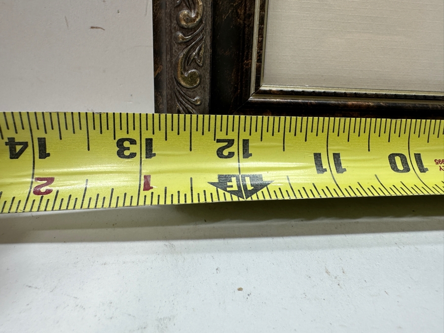 Martin Roberts Pair Of Original Painted Prints Created From B&W Photographs Titled 'French Farmhouse' & 'Provence Fountain' 7.5 X 11 Framed 13 X 19 Signed Lower Right [Photo 12]