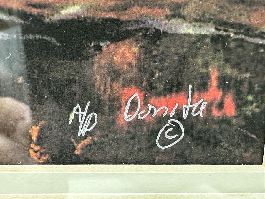 Donita Lloyd (Laguna Beach, CA) Limited Edition Print Titled 'Rockpile Tide' 13.5 X 10 Framed 23.5 X 20 [Photo 5]