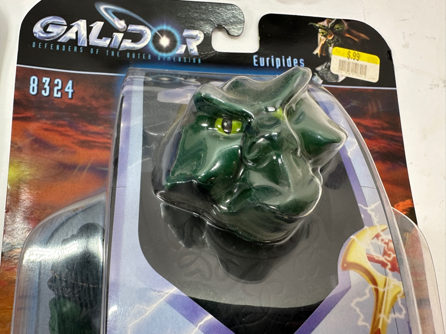 (6) Vintage 2002 LEGO Galidor Action Figures New In Blister Packs: Nick Deluxe, Gorm Deluxe, Gorm, Euripides, Nepol & Allegra [Photo 8]