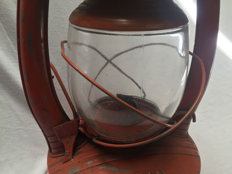 Vintage Elgin Orange Lantern [Photo 3]