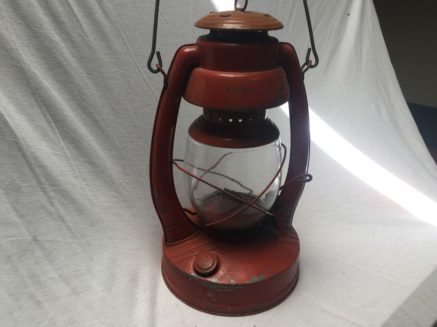 Vintage Elgin Orange Lantern [Photo 6]