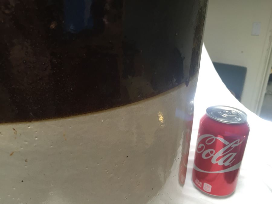 Primitive Burley and Winter 6 Gallon Crock Jug Pot, Crooksville, Ohio [Photo 8]