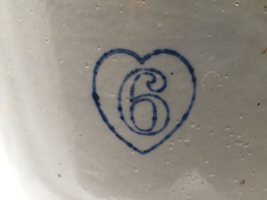 Primitive Burley and Winter 6 Gallon Crock Jug Pot, Crooksville, Ohio [Photo 2]