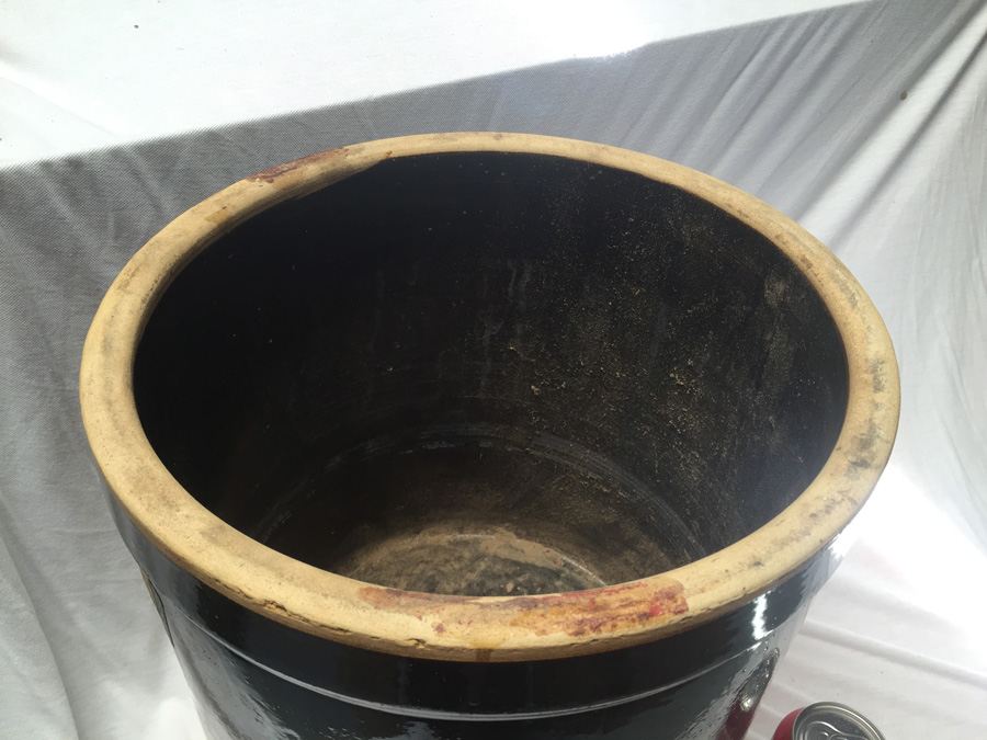 Primitive Burley and Winter 6 Gallon Crock Jug Pot, Crooksville, Ohio [Photo 7]