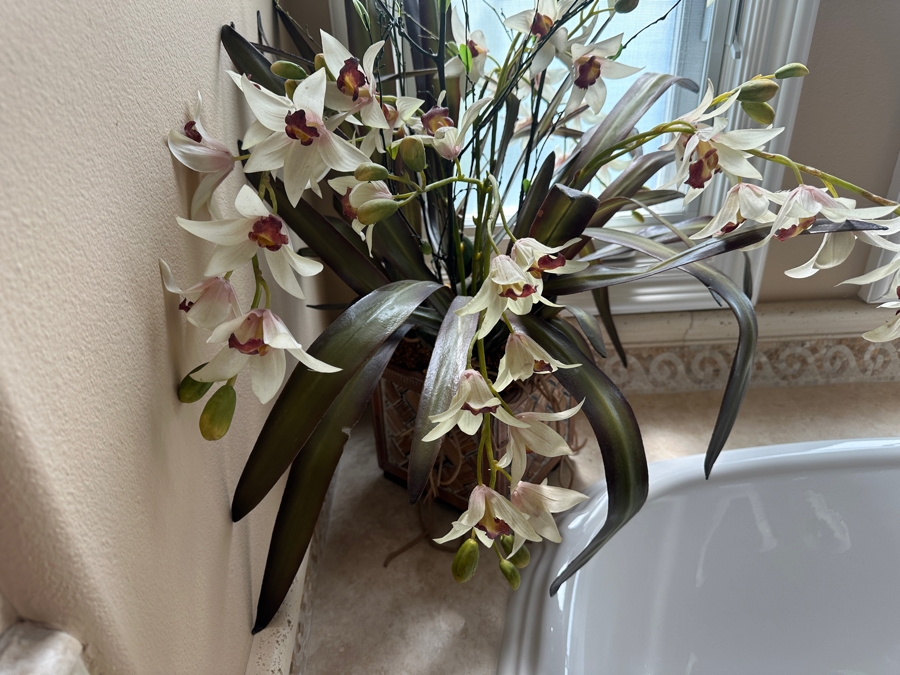 Just Added - Faux Orchid Plant 31'H [Photo 2]