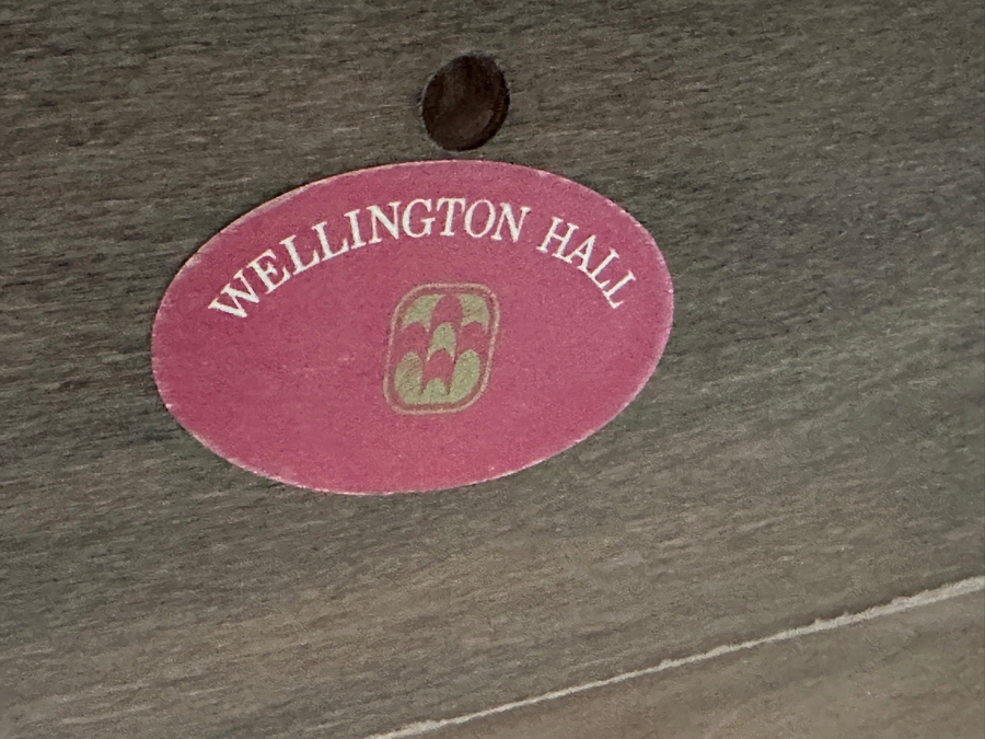 Just Added - Vintage Wellington Hall Round Wooden Side Table 25W X 23.5H [Photo 6]