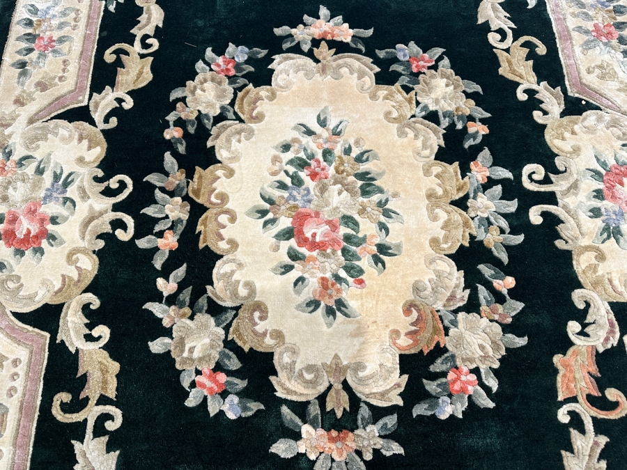 Just Added - Finely Hand Knotted Aga John Oriental Chinese Silk Blend Area Rug 48 X 72 Retails $1,680 [Photo 3]