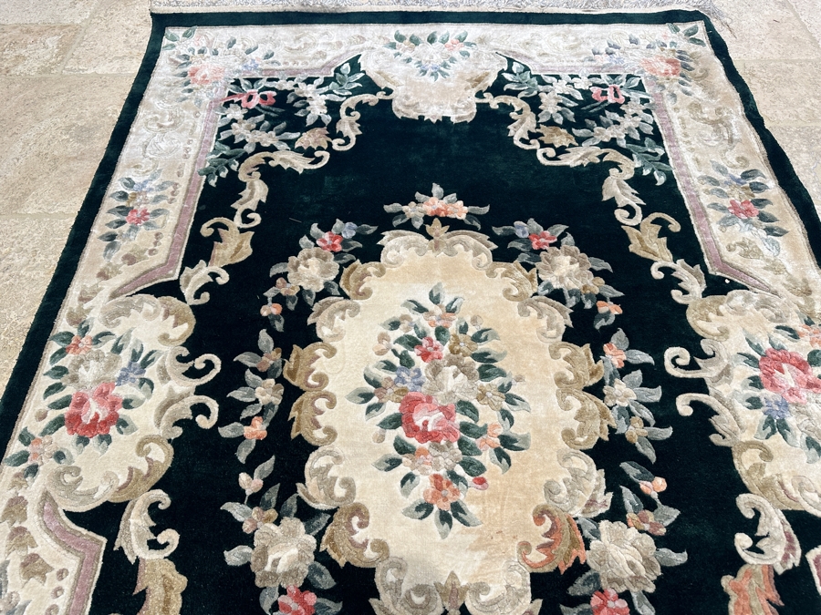 Just Added - Finely Hand Knotted Aga John Oriental Chinese Silk Blend Area Rug 48 X 72 Retails $1,680 [Photo 4]