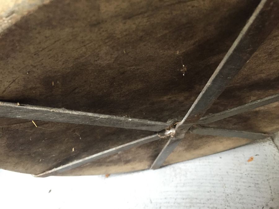 HUGE Primitive Burley and Winter 15 Gallon Crock Jug Pot, Crooksville, Ohio [Photo 9]