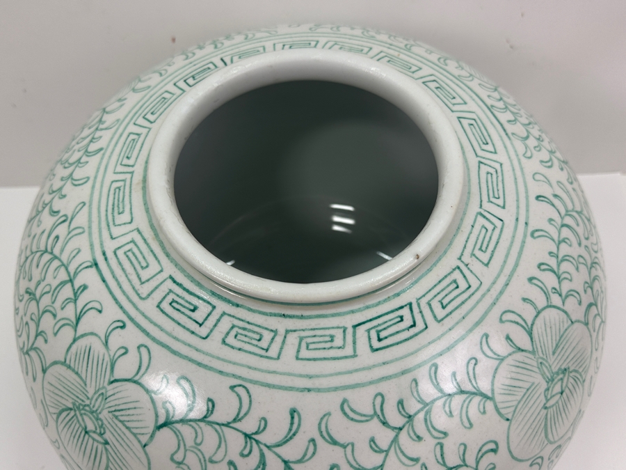 Large Hand Painted Vase 13W X 10H [Photo 4]