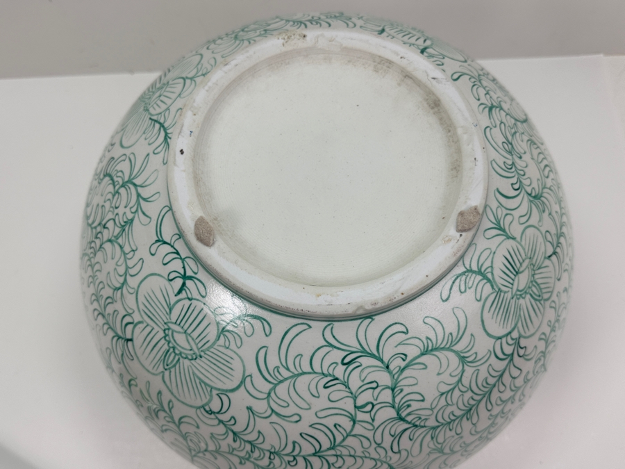 Large Hand Painted Vase 13W X 10H [Photo 6]