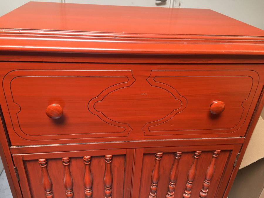 Vintage Red Dresser [Photo 2]