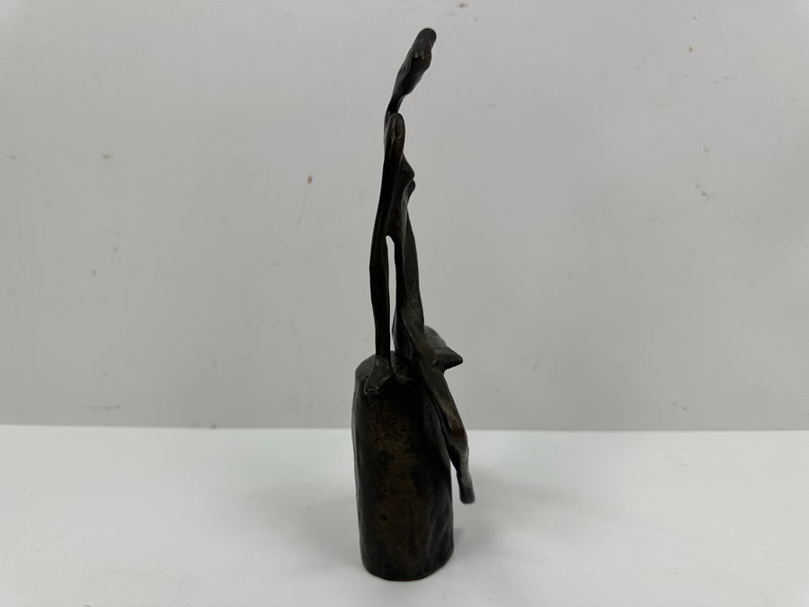 Danya B. Woman In Reflection Cast Iron Sculpture 9'H [Photo 5]