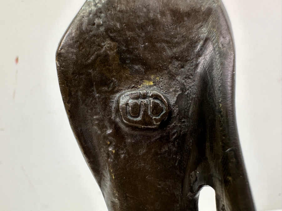 Danya B. Woman In Reflection Cast Iron Sculpture 9'H [Photo 7]