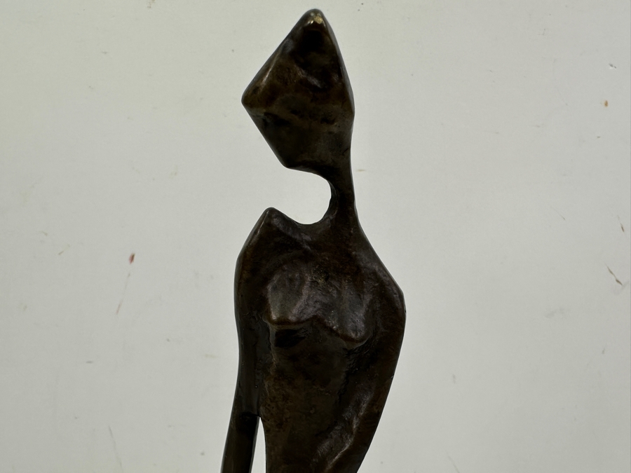 Danya B. Woman In Reflection Cast Iron Sculpture 9'H [Photo 3]