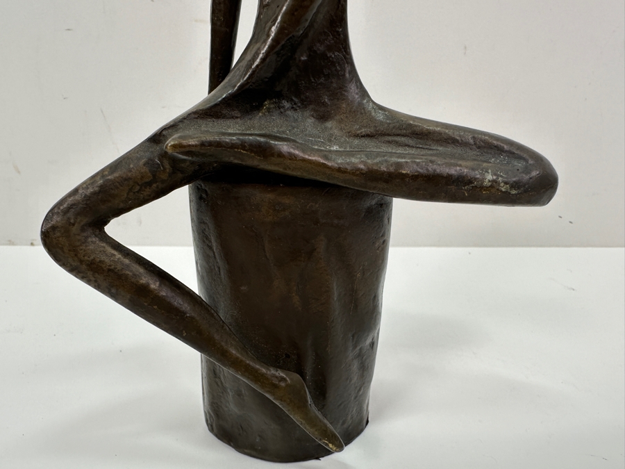 Danya B. Woman In Reflection Cast Iron Sculpture 9'H [Photo 4]