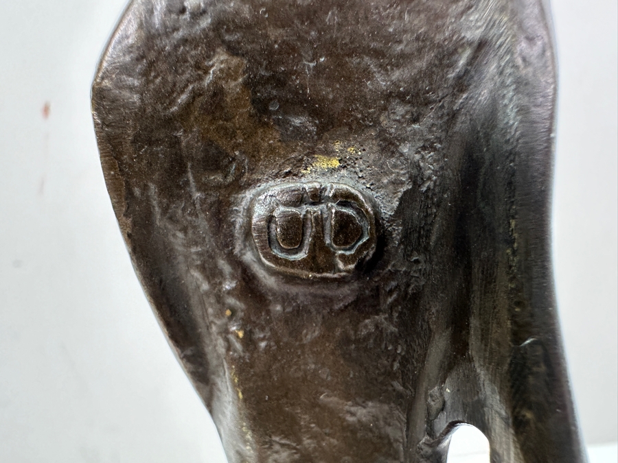 Danya B. Woman In Reflection Cast Iron Sculpture 9'H [Photo 8]