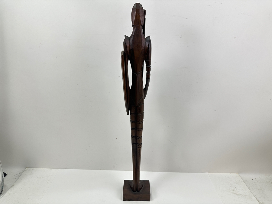 Hand Carved Wooden Don Quixote Sculpture 28'H [Photo 7]