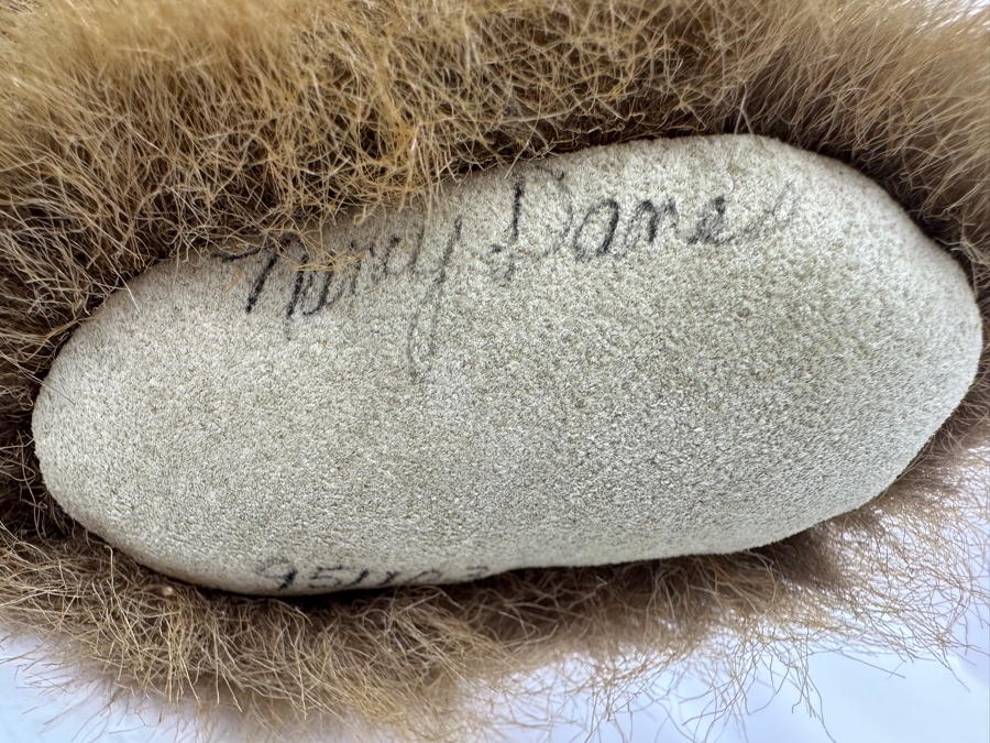 Hand Signed Nancy Dane Bentley & Buddies Mohair Jointed Teddy Bear Signed On Paw 16' [Photo 2]