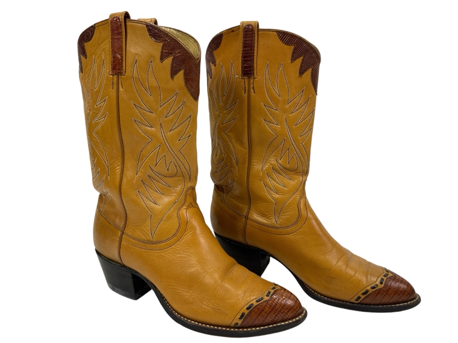 Dan Post Women's Leather Cowboy Boots Size 9.5
