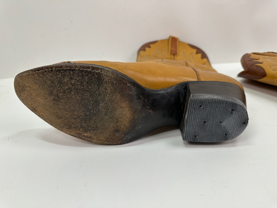 Dan Post Women's Leather Cowboy Boots Size 9.5 [Photo 7]