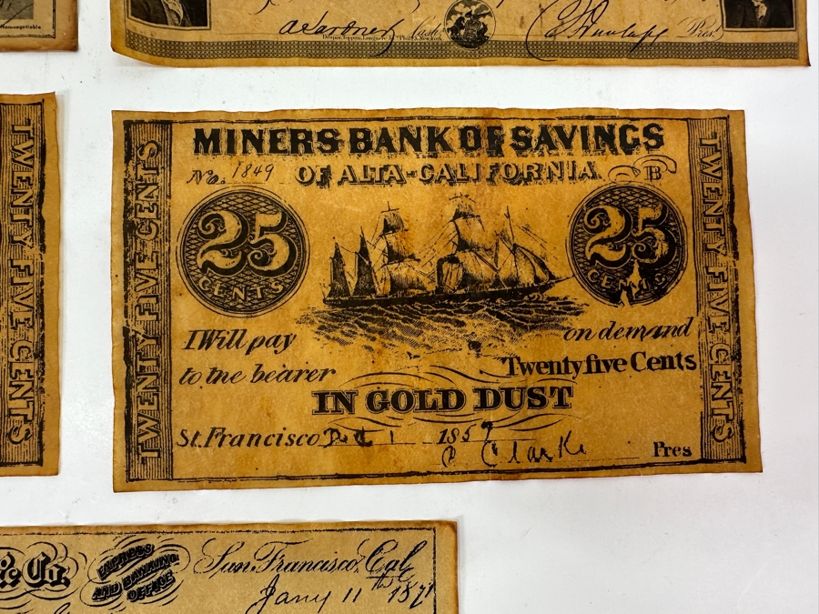 (5) Vintage Reproduction Paper Money Currency [Photo 5]