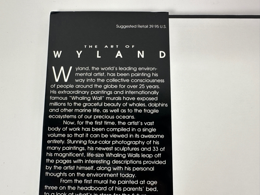 Vintage 1993 Second Edition Hardcover Book The Art Of Wyland [Photo 3]
