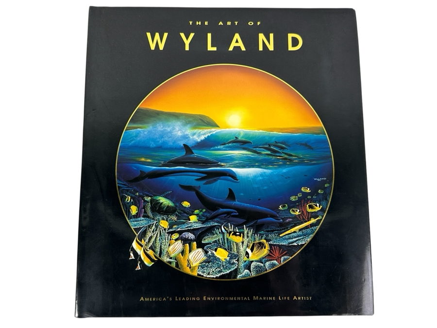 Vintage 1993 Second Edition Hardcover Book The Art Of Wyland