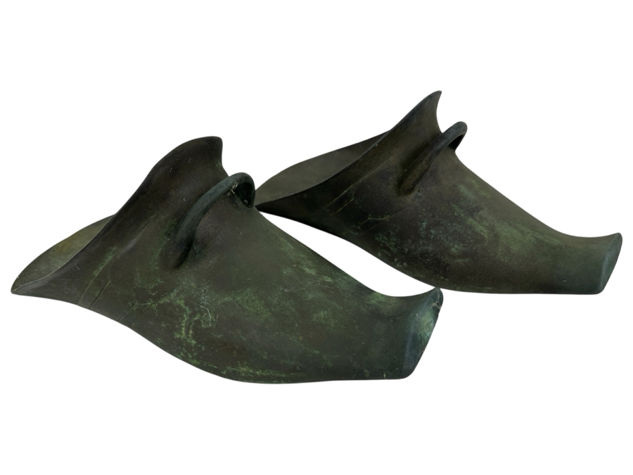 Solid Brass Armor Horse Stirrups 11W
