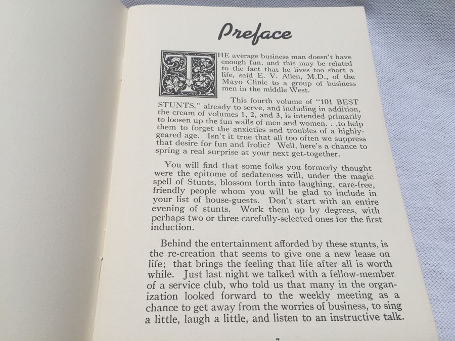 Vintage 1941 Stunt Book [Photo 4]