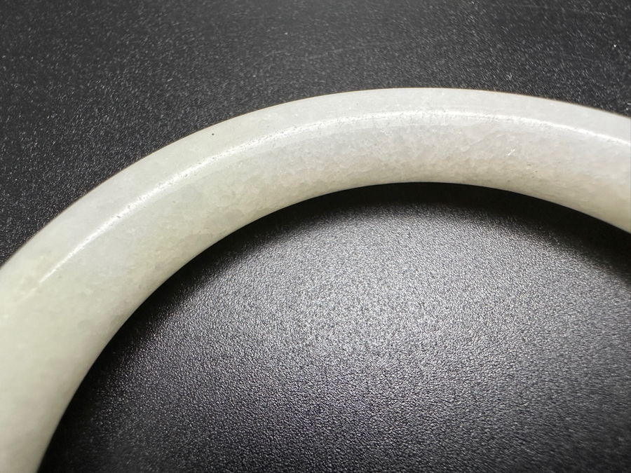 Jade Bangle Bracelet 3 1/8'W 40g [Photo 2]