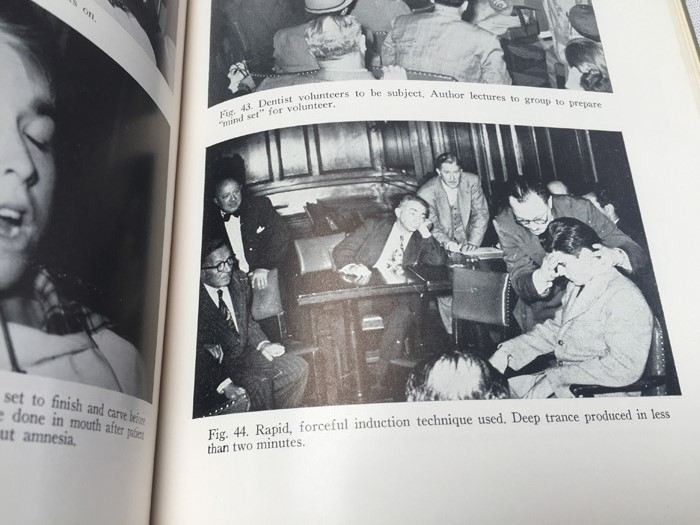 Vintage Hypnodontics Hypnosis in Denistry Dentist Book MOSS [Photo 3]