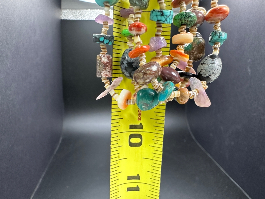 Multi-Stone 19' Necklace [Photo 7]