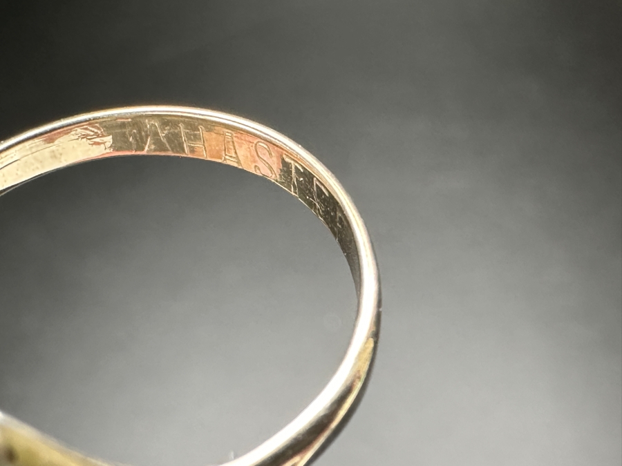 Vintage Sterling Silver Turquoise Coral Ring Size 7 9.3g [Photo 7]