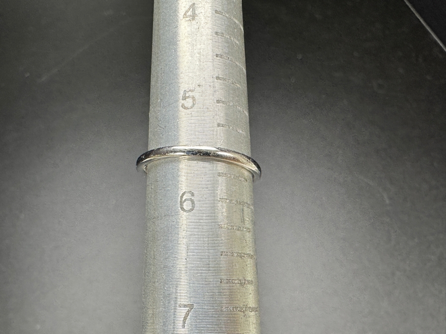 14k Gold Ring Set With (1) 8mm Round Amethyst Est. 1.80ct And (42) .05ct Round Brilliant Diamonds H-I, SI1-2 Est. .20cttw Size 5.5 2.1g Retails $900 [Photo 9]