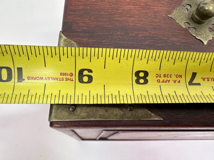 Antique Chinese Mahjong Mah-Jongg Game Set Bamboo And Bone Tiles With Wooden 5-Drawer Box 9.5W X 6.5D X 7H [Photo 20]