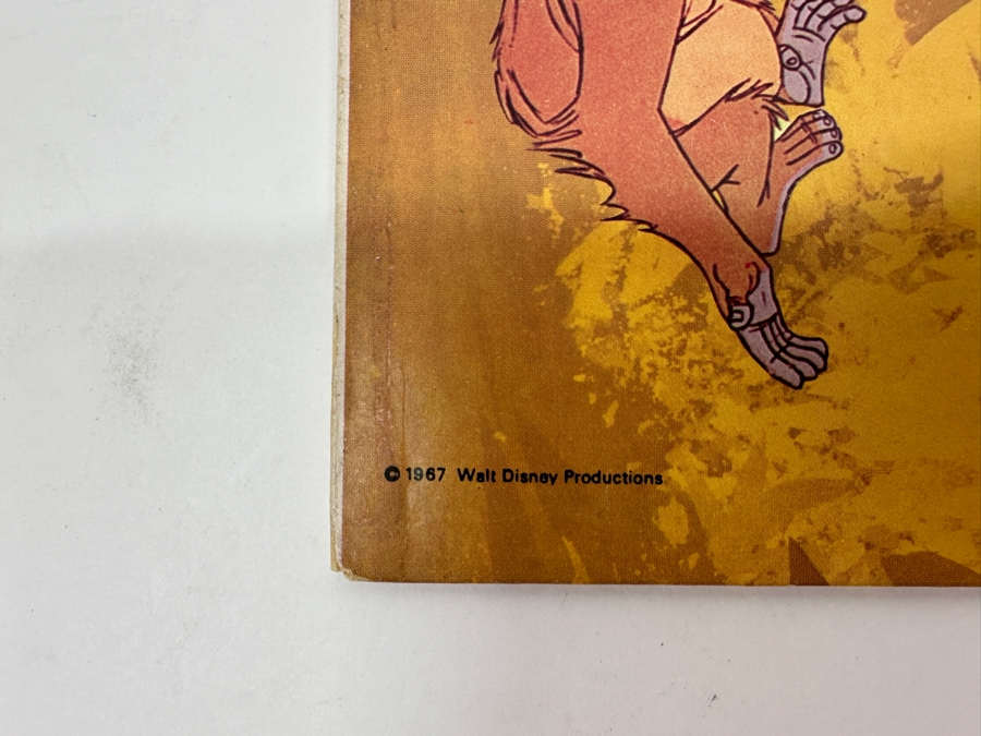 Vintage 1967 Walt Disney Productions Songs From The Jungle Book Disneyland Vinyl Record 1304 [Photo 2]
