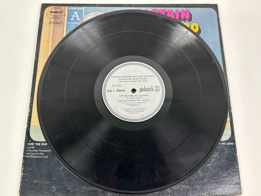 Vintage Captain Kangaroo Tells Just So Stories Vinyl Record [Photo 5]