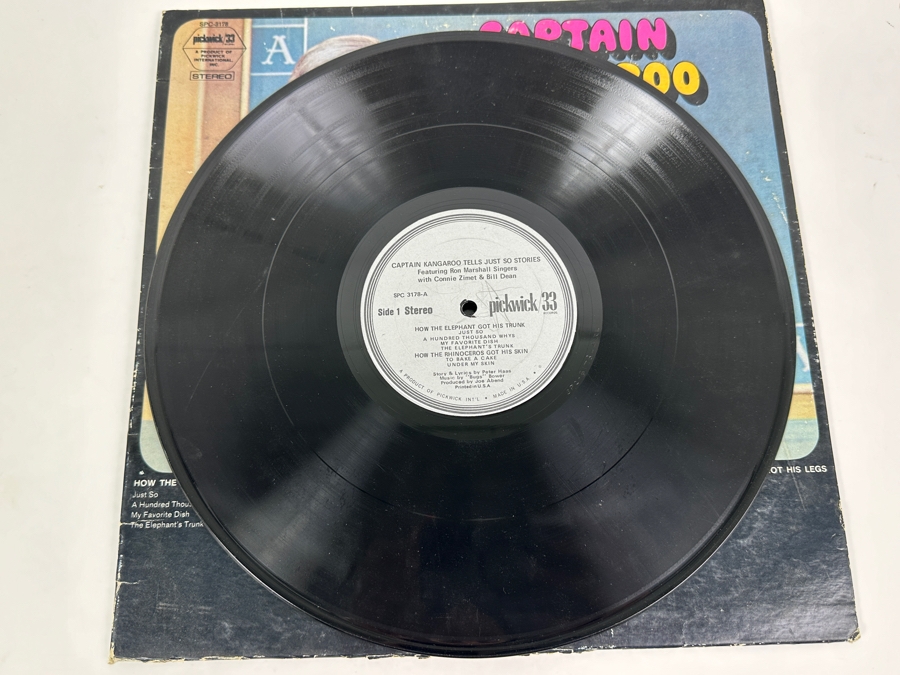 Vintage Captain Kangaroo Tells Just So Stories Vinyl Record [Photo 4]