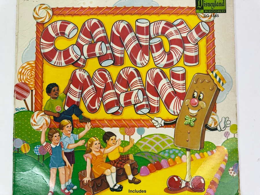 Vintage Candy Man Disneyland Record DQ-1345 [Photo 2]