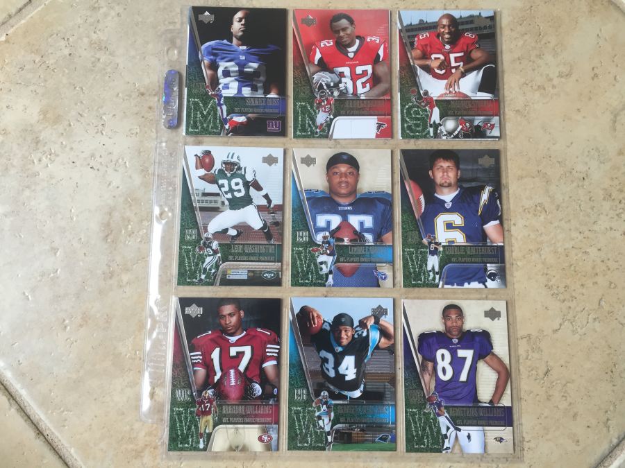 Rookie Football Cards Sports Cards
