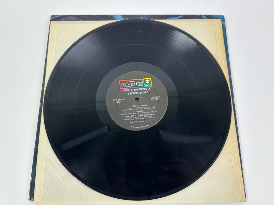 Vintage Steppenwolf Live Vinyl Record [Photo 6]
