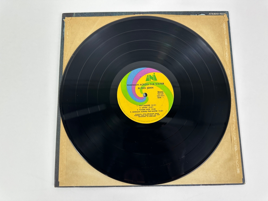Elton John Madman Across The Water Vinyl Record [Photo 6]