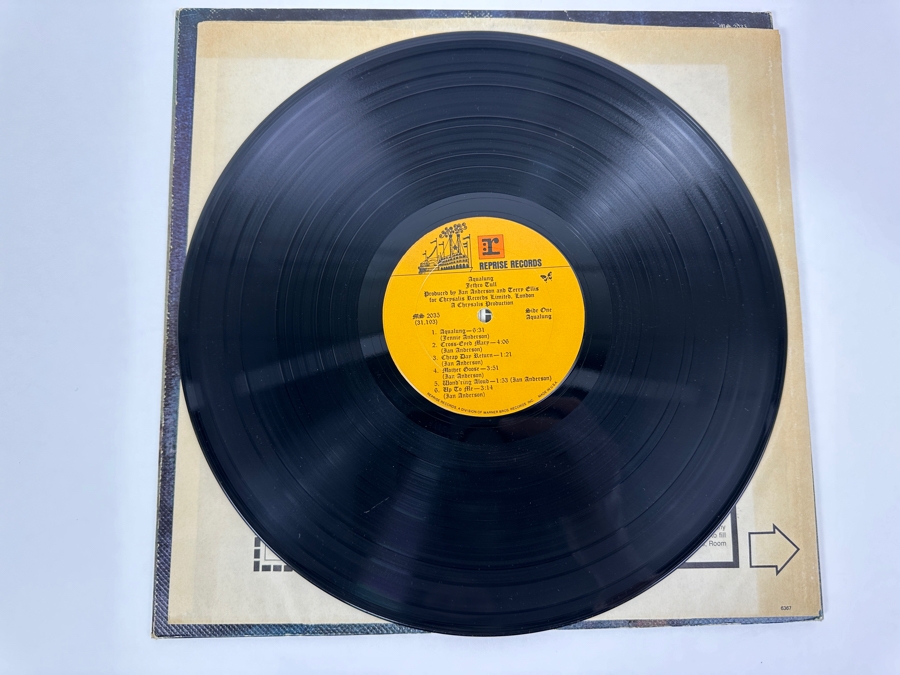 Jethro Tull Aqualung Vinyl Record [Photo 5]